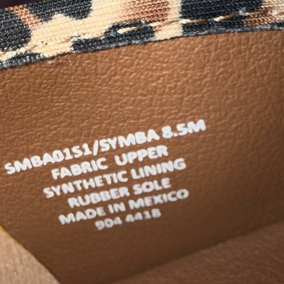 Steve Madden cheetah print Symba slip on tennis shoes size 8.5 - Picture 5 of 13